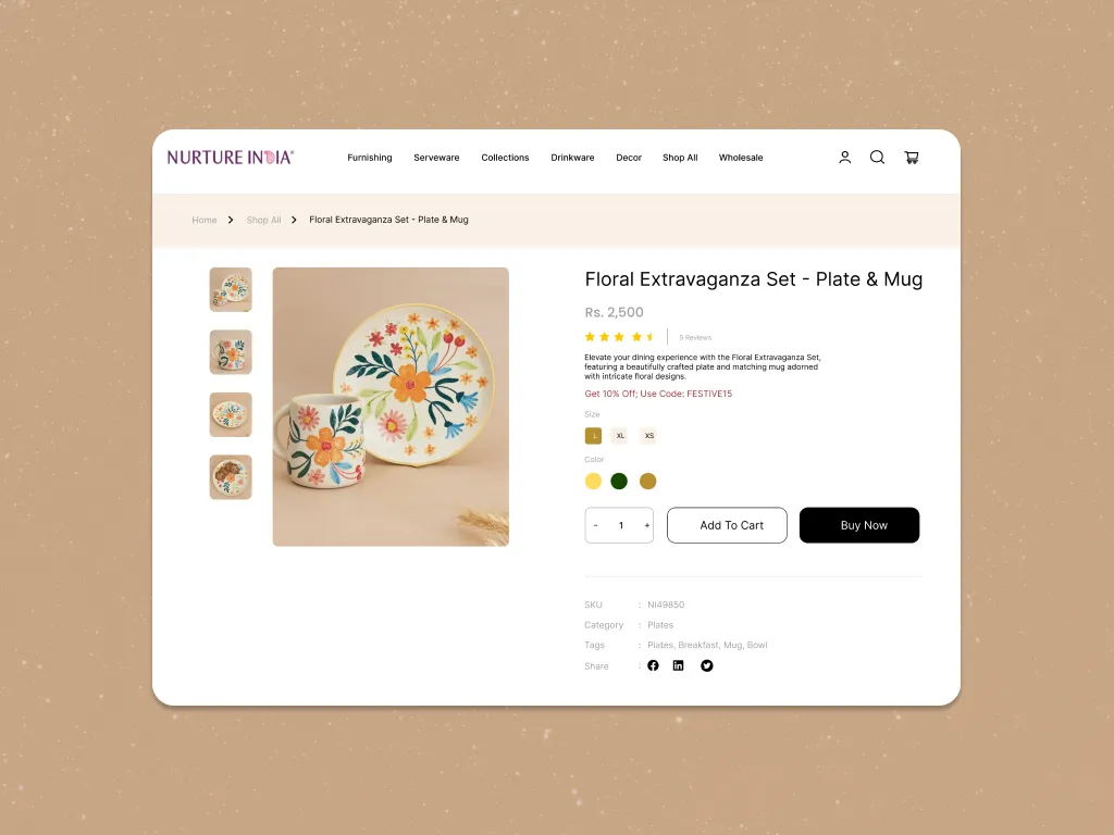 Launching Nurture India with Shopify